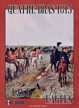 Couverture de Quatre Bras 1815 Last Eagles