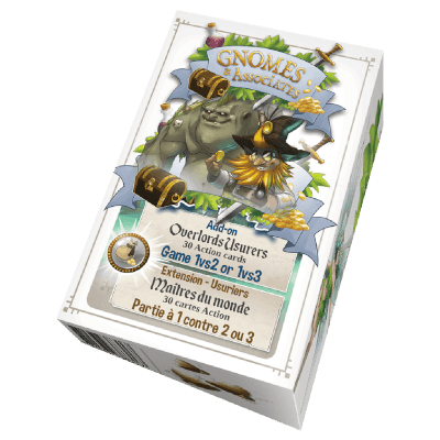 Boîte du jeu : Gnomes & Associés: Extension Usurer Master of the World