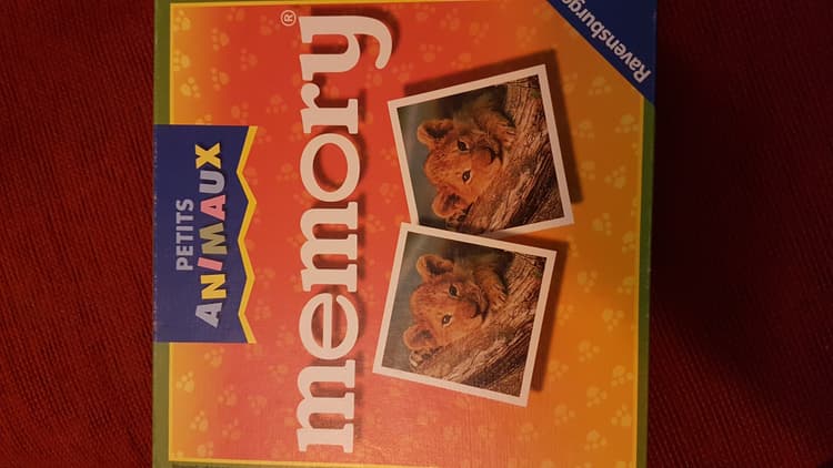 Boîte du jeu : Petits animaux memory