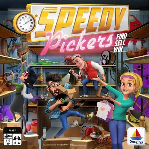 Boîte du jeu : Speedy Pickers