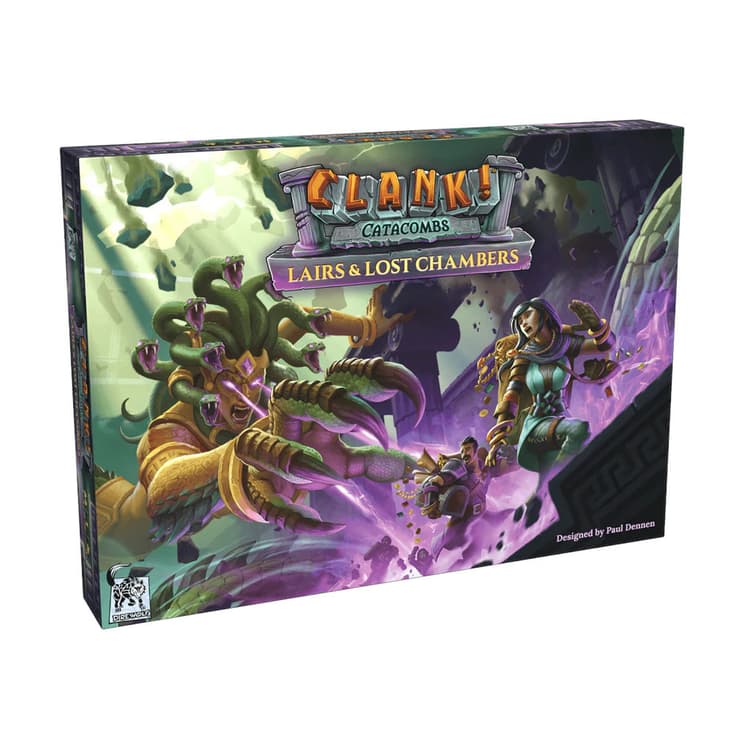 Boîte du jeu : Clank! Catacombs : Lairs and Lost Chambers