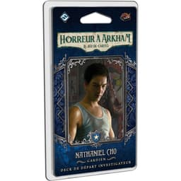 Couverture de Horreur à Arkham JCE - Deck Investigateur - Nathaniel Cho