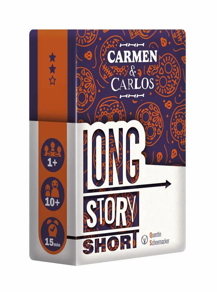 Boîte du jeu : Long Story Short : Carmen et Carlos