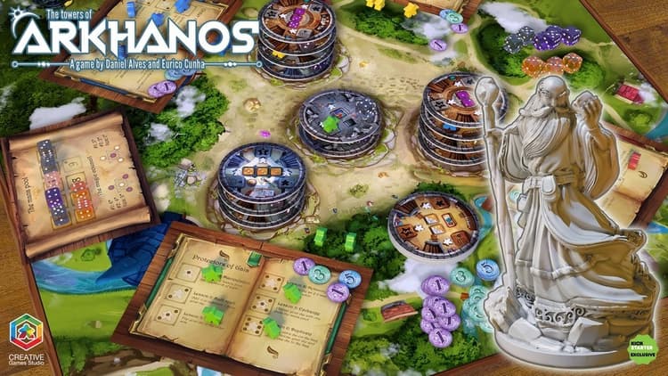 Boîte du jeu : The Towers of Arkhanos