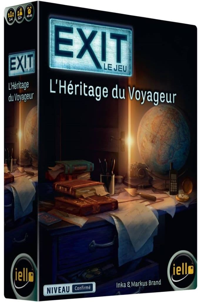 Boîte du jeu : Exit : L'Héritage du Voyageur