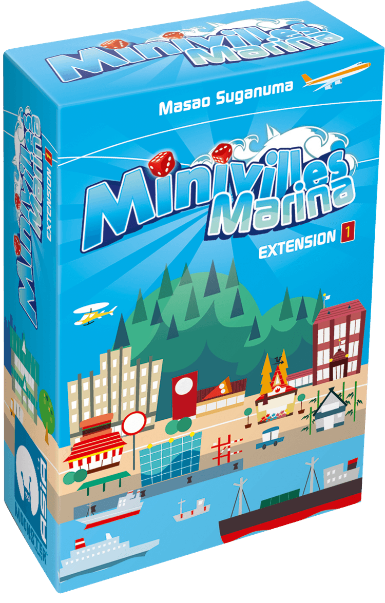 Boîte du jeu : Minivilles Marina