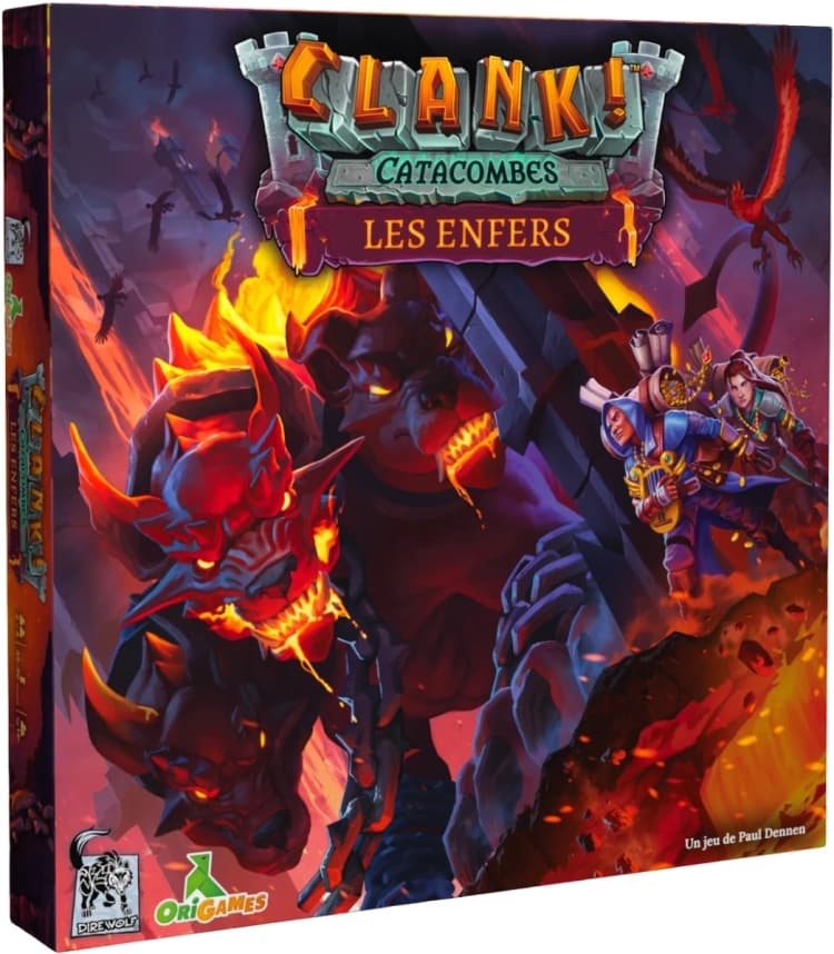 Boîte du jeu : Clank! Catacombes : Les Enfers
