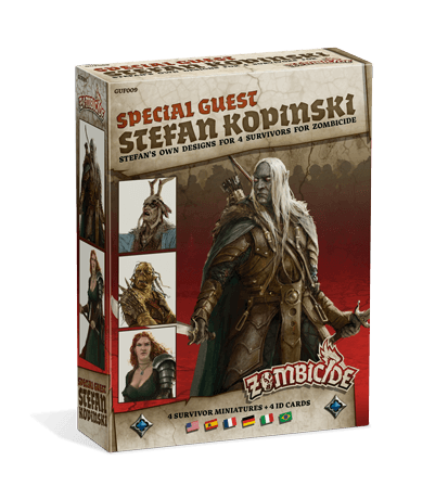 Boîte du jeu : Zombicide black plague - Special Guest: Stefan Kopinski
