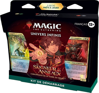 Boîte du jeu : Magic The gathering : Le seigneur des anneaux - Kit de démarrage