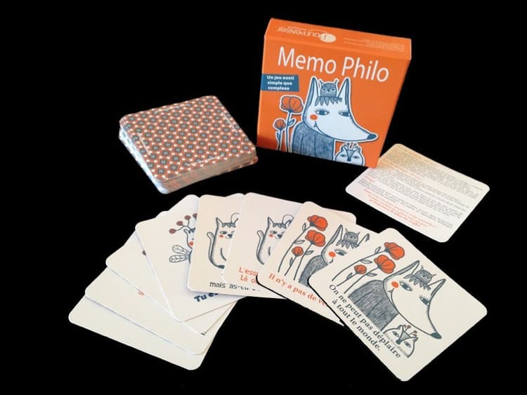 Boîte du jeu : Memo Philo