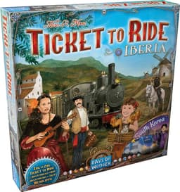Couverture de Les Aventuriers du Rail : Iberia & Corée du Sud