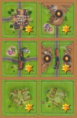 Couverture de Carcassonne : La Ruée vers l'Or -Le Sheriff / The Sheriff / Der Sheriff