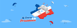Couverture de La course à la présidence