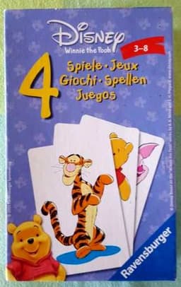 Couverture de Disney Winnie The Pooh 4 jeux