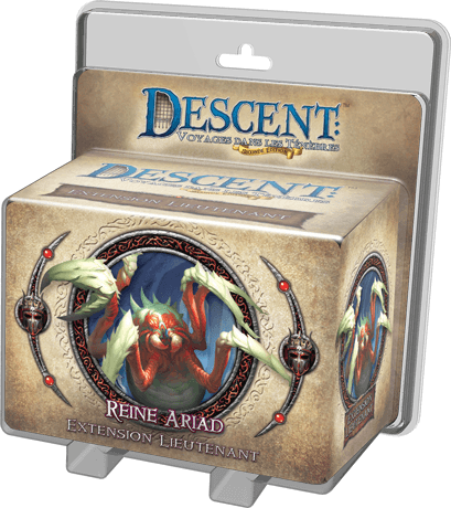 Boîte du jeu : Descent : Voyages dans les Tenebres ! - Pack Lieutenant Reine Ariad
