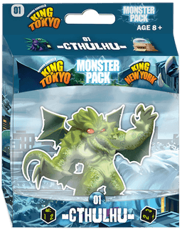 Couverture de King of New York/Tokyo : Cthulhu (Monster Pack 01)