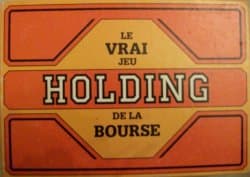 Couverture de HOLDING - Le vrai jeu de la Bourse