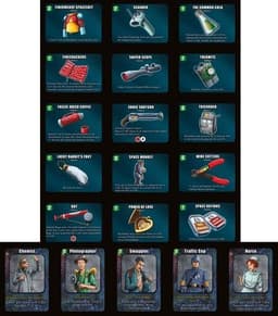 Couverture de Space Cadets Away Missions - Promos cards
