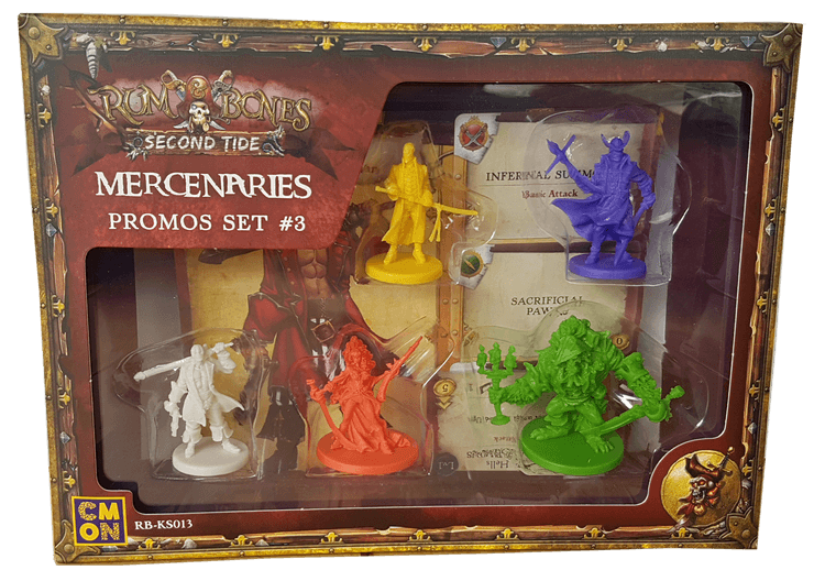 Boîte du jeu : Rum & Bones Second Tide : Mercenaries - Promos Set #3