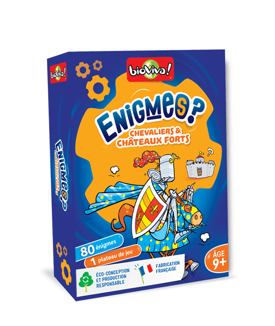 Boîte du jeu : Énigmes - Chevaliers et Châteaux-Forts