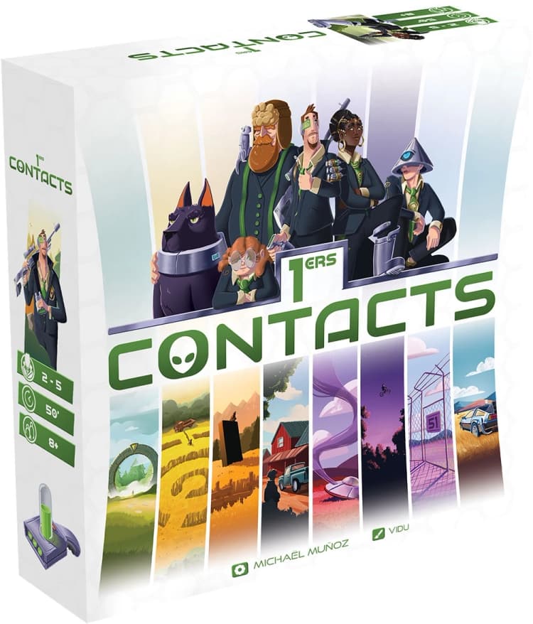 Boîte du jeu : 1ers Contacts