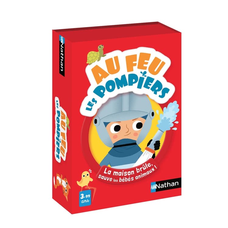 Boîte du jeu : Au feu les pompiers