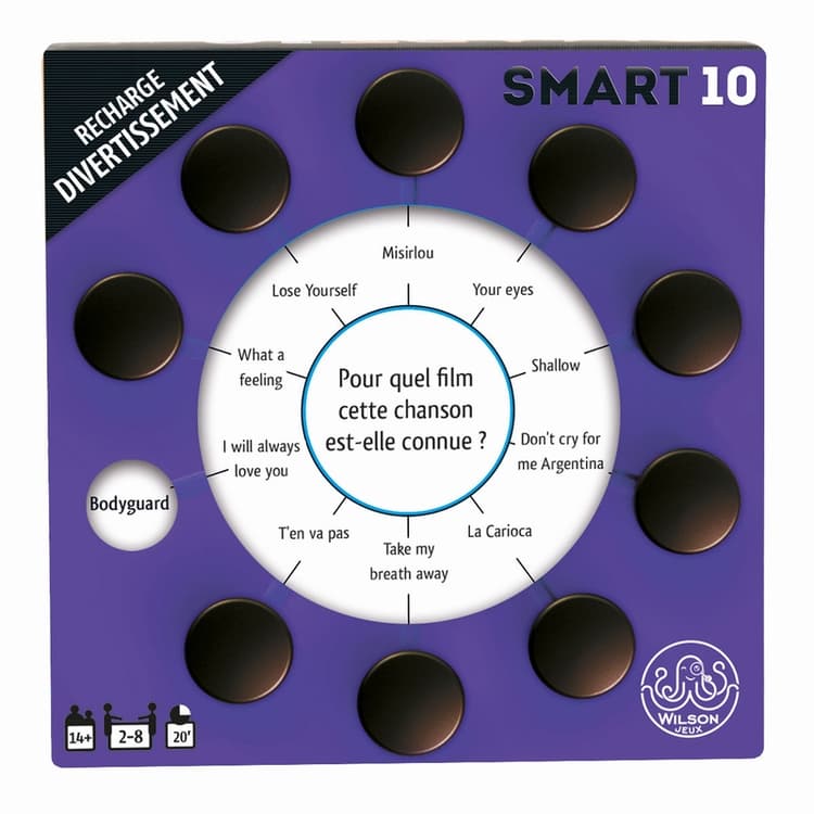 Boîte du jeu : Smart 10 : Recharge Divertissement