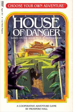 Couverture de Choose your own adventure : House of danger