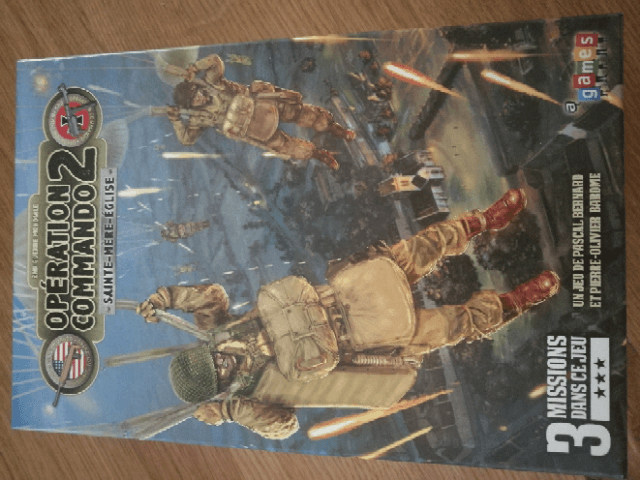 Boîte du jeu : operation commando 2: sainte-mère-église