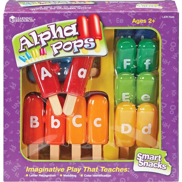 Boîte du jeu : Alpha Pops (Glace Lettre)