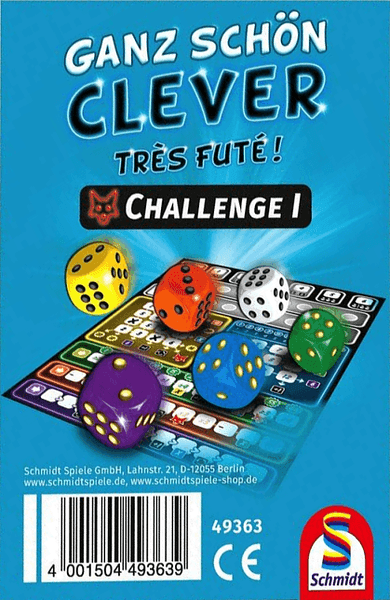 Boîte du jeu : Très Futé - Challenge I