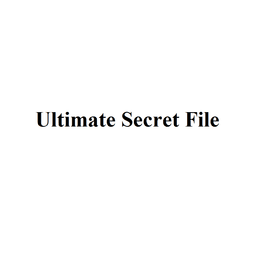 Couverture de Ultimate Secret File