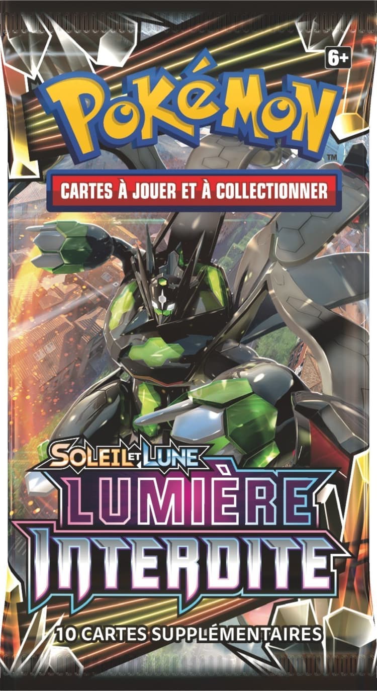 Boîte du jeu : Booster Pokémon - Soleil & Lune : Lumière Interdite