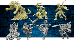 Couverture de Descent V2 - Extension Héros & Monstres : A l'Etat Sauvage