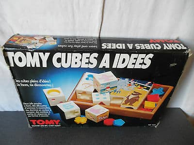 Boîte du jeu : Cubes à idées TOMY