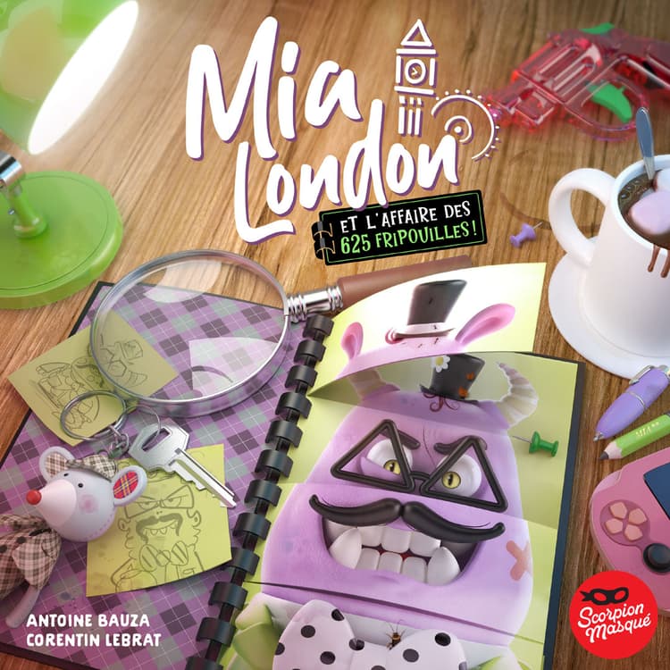 Boîte du jeu : Mia London et l'affaire des 625 fripouilles