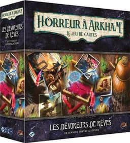 Couverture de Horreur à Arkham : Le Jeu de Cartes - Les Dévoreurs de Rêves : Investigateurs
