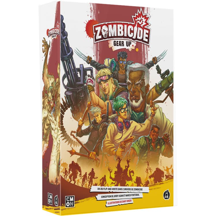 Boîte du jeu : Zombicide : Gear Up