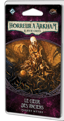 Couverture de Horreur à Arkham : Le Jeu de Cartes - Le Cœur des Anciens