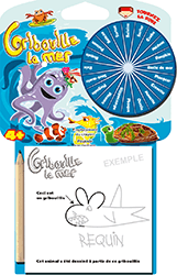 Boîte du jeu : Gribouille - La mer