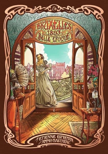 Boîte du jeu : Bruxelles 1893 : Belle Époque