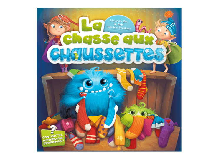 Boîte du jeu : La chasse aux chaussettes