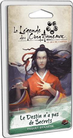 Boîte du jeu : La Légende des Cinq Anneaux LCG : Le Destin n’a pas de Secrets
