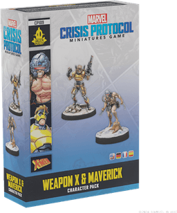 Couverture de Marvel Crisis Protocol : Weapon X & Maverick