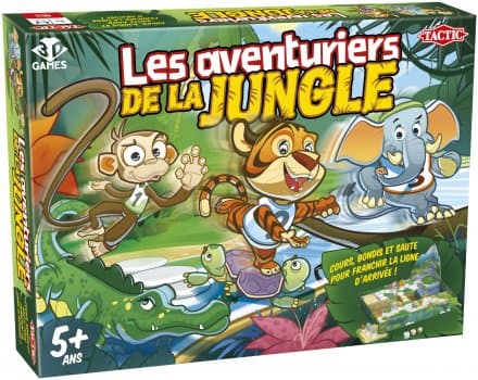 Boîte du jeu : Les aventuriers de la jungle