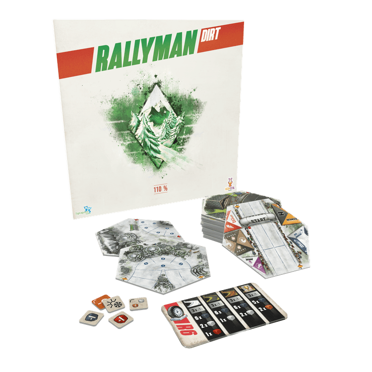 Boîte du jeu : Rallyman Dirt - 110%