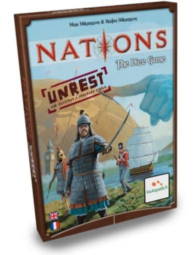 Boîte du jeu : Nations: The Dice Game - Unrest