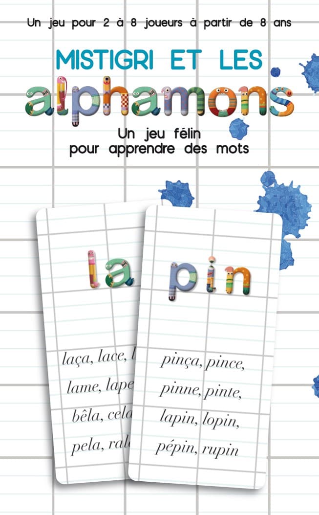 Boîte du jeu : Mistigri et les Alphamons