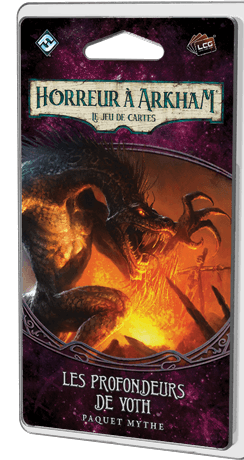 Boîte du jeu : Horreur à Arkham : Le Jeu de Cartes - Les Profondeurs de Yoth
