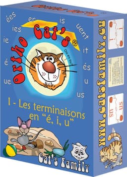 Couverture de Ortho Cat's 1 - Les terminaisons en "é, i, u"
